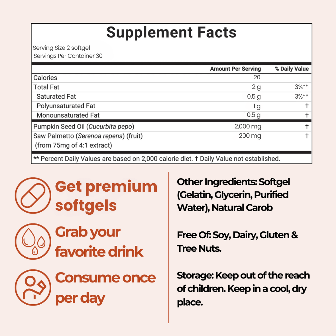 Lenoria Pumpkin Seed Oil Capsules