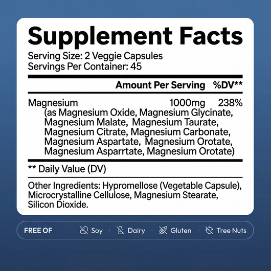 Magnesium Complex 1000mg