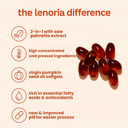 Lenoria Pumpkin Seed Oil Capsules
