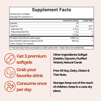 Lenoria Pumpkin Seed Oil Capsules (Copy)
